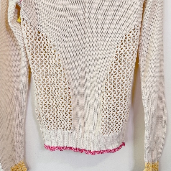 Anthropologie Angel of the North Pom  Pom Sweater - Picture 11 of 11